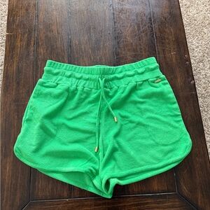 Melissa Odabash Terry Cloth Green Women's Shorts